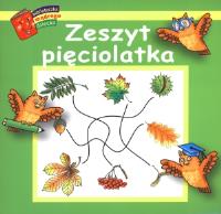 Bibl. mądrego dziecka - Zeszyt pięciolatka. Autor: Wiśniewska Anna. SmakLiter.pl Okładka książki Bibl. mądrego dziecka - Zeszyt pięciolatka