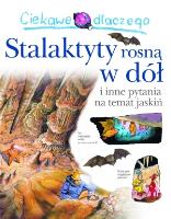 Ciekawe dlaczego - Stalaktyty rosną w dół. Autor: Gaff Jackie. SmakLiter.pl Okładka książki Ciekawe dlaczego - Stalaktyty rosną w dół