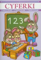 Okładka książki Cyferki z naklejkami