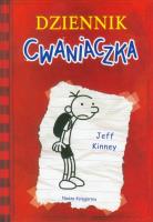 Dziennik cwaniaczka 1. Autor: Jeff Kinney. SmakLiter.pl Okładka książki Dziennik cwaniaczka 1