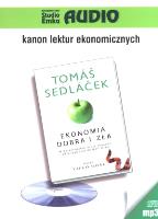 Ekonomia dobra i zła audiobook. Autor:  Tomáš  Sedláček. SmakLiter.pl Okładka książki Ekonomia dobra i zła audiobook