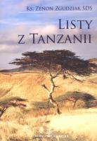 Listy z Tanzanii. Autor: Zgudziak Zenon. SmakLiter.pl Okładka książki Listy z Tanzanii