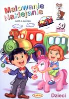 Okładka książki Malowanie naklejanie - Dzieci PASJA