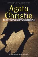 Mężczyzna w brązowym garniturze. Autor: Agatha Christie. SmakLiter.pl Okładka książki Mężczyzna w brązowym garniturze