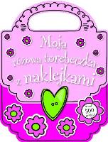 Okładka książki Moja różowa torebeczka z naklejkami