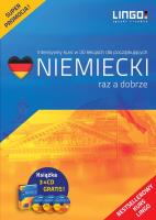 Niemiecki raz a dobrze.Intensywny kurs w 30 lekcji. Autor: Sielecki Tomasz. SmakLiter.pl Okładka książki Niemiecki raz a dobrze.Intensywny kurs w 30 lekcji