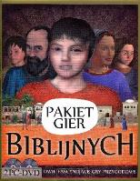 Pakiet gier biblijnych. Autor:   Praca zbiorowa. SmakLiter.pl Okładka książki Pakiet gier biblijnych