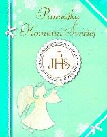 Okładka książki Pamiątka Komunii Świętej (Aniołek)