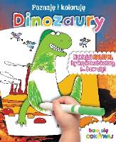 Okładka książki Poznaję i koloruję - Dinozaury