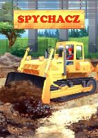 Spychacz JAFI. Autor: Katarzyna Campbell. SmakLiter.pl Okładka książki Spychacz JAFI