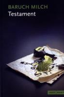 Okładka książki Testament