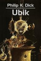 Ubik. Autor: Philip K. Dick. SmakLiter.pl Okładka książki Ubik