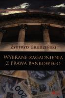 Wybrane zagadnienia z prawa. Autor: Zygfryd Grudziński. SmakLiter.pl Okładka książki Wybrane zagadnienia z prawa
