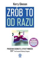 Zrób to od razu. Program osobistej efektywności. Autor: Kerry Gleeson. SmakLiter.pl Okładka książki Zrób to od razu. Program osobistej efektywności