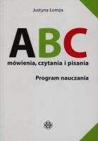 Okładka książki ABC mówienia, czytania i pisania. Program naucz.