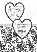 Okładka książki Karnet Z okazji Rocznicy Waszego Ślubu PP-1613