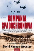 Kompania spadochronowa. Autor: Webster David Kenyon. SmakLiter.pl Okładka książki Kompania spadochronowa