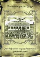 Konserwatyzm bez Boga. Autor: Tulejski Tomasz. SmakLiter.pl Okładka książki Konserwatyzm bez Boga