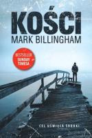 Kości. Autor: Billingham Mark. SmakLiter.pl Okładka książki Kości