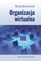 Organizacja wirtualna. Autor: Brzozowski Maciej. SmakLiter.pl Okładka książki Organizacja wirtualna