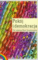 Pokój i demokracja. Autor: Maria Szyszkowska (red.). SmakLiter.pl Okładka książki Pokój i demokracja