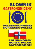 Okładka książki Słownik gastronomiczny polsko-norweski • norwesko-polski