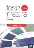 Teraz matura 2015 Chemia Vademecum. Autor: Małgorzata Jelińska-Kazimierczuk, Megiel Elżbieta. SmakLiter.pl Okładka książki Teraz matura 2015 Chemia Vademecum