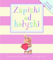 Okładka książki Zapiski od kołyski różowa
