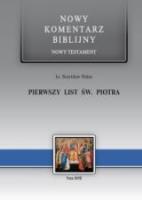1 List Św. Piotra NT. Autor: Stanisław Hałas. SmakLiter.pl Okładka książki 1 List Św. Piotra NT
