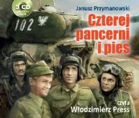 Czterej pancerni i pies - Audiobook. Autor: Janusz Przymanowski. SmakLiter.pl Okładka książki Czterej pancerni i pies - Audiobook