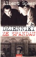 Dzienniki ze Spandau. Autor: Speer Albert. SmakLiter.pl Okładka książki Dzienniki ze Spandau