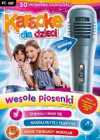 Karaoke Dla Dzieci: Wesołe Piosenki z mikrofonem. Wydawca: L.K. Avalon. SmakLiter.pl Opakowanie Karaoke Dla Dzieci: Wesołe Piosenki z mikrofonem