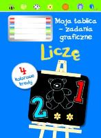 Okładka książki Liczę. Moja tablica - zadania graficzne...