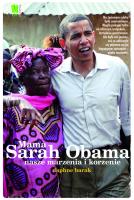 Mama Sarah Obama. Autor: Daphne Barak. SmakLiter.pl Okładka książki Mama Sarah Obama