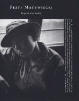 Myśli do słów. Autor: Matywiecki Piotr. SmakLiter.pl Okładka książki Myśli do słów