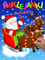 Naklejanki. Gwiazdka. Autor: Beaumont Jacques, Beaumont Emilie. Belineau Nathalie.. SmakLiter.pl Okładka książki Naklejanki. Gwiazdka