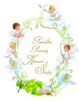 Okładka książki Pamiątka Pierwszej Komunii Świętej aniołki