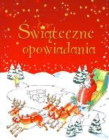 Okładka książki Świąteczne opowiadania - czerwona FK