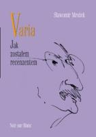 Okładka książki Varia T III Jak zostałem recenzentem