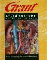 Atlas anatomii Grant. Autor: Agur Anne M.R., Lee Ming J.. SmakLiter.pl Okładka książki Atlas anatomii Grant