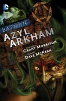 Azyl Arkham. Batman. Autor: Grant Morrison, Dave McKean. SmakLiter.pl Okładka książki Azyl Arkham. Batman