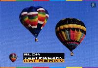 Opakowanie Blok techniczny kolorowy Interdruk A4 10 kartek