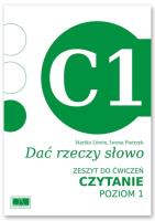 Dać rzeczy słowo. Czytanie - poziom 1.. Autor: Marika Litwin, Iwona Pietrzyk. SmakLiter.pl Okładka książki Dać rzeczy słowo. Czytanie - poziom 1.