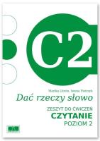 Dać rzeczy słowo. Czytanie - poziom 2.. Autor: Marika Litwin, Iwona Pietrzyk. SmakLiter.pl Okładka książki Dać rzeczy słowo. Czytanie - poziom 2.