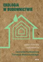 Okładka książki Ekologia w budownictwie