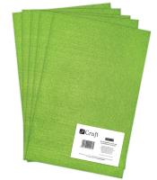 Opakowanie Filc poliestrowy A4 5 sztuk lime