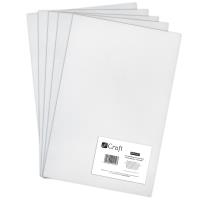 Opakowanie Filc poliestrowy A4 5 sztuk white