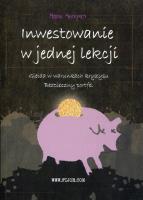 Inwestowanie w jednej lekcji. Autor: Skousen Mark. SmakLiter.pl Okładka książki Inwestowanie w jednej lekcji