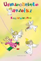 Kolorowanka. Uśmiechnięte aniołki. Autor: Derlicka Barbara. SmakLiter.pl Okładka książki Kolorowanka. Uśmiechnięte aniołki