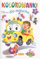 Kolorowanki dla malucha. Autor: Ernest Błędowski. SmakLiter.pl Okładka książki Kolorowanki dla malucha